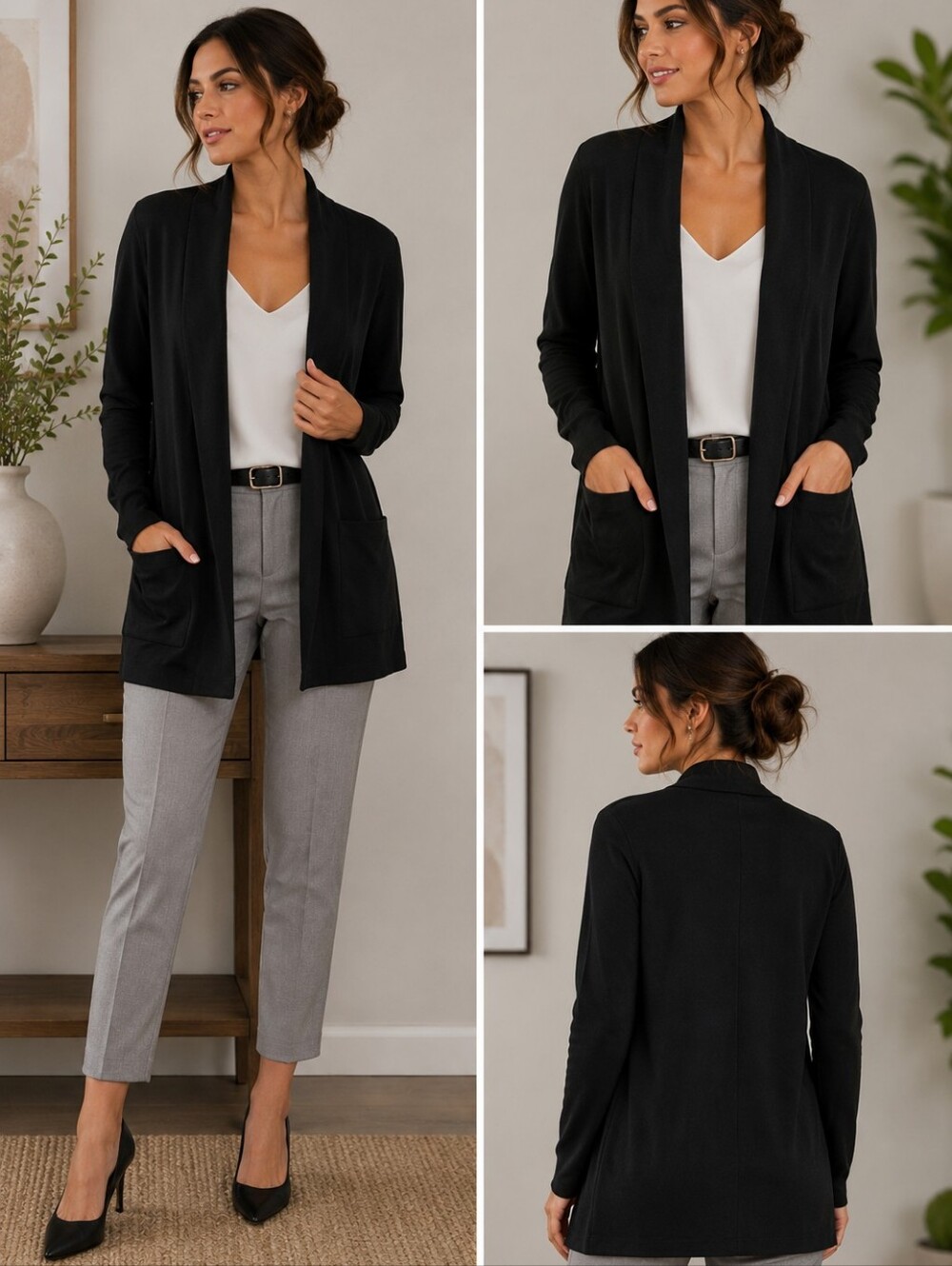 GAP Black OPEN CARDIGAN 🖤🐟